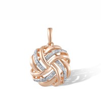 14KRW Pendant Diamond (P317743DIA14KRW)