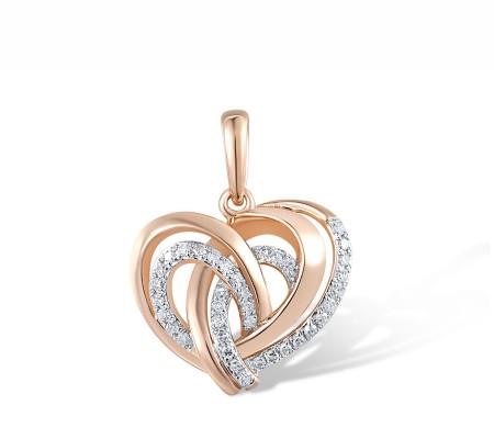 14KRW Pendant Diamond (P317746DIA14KRW)