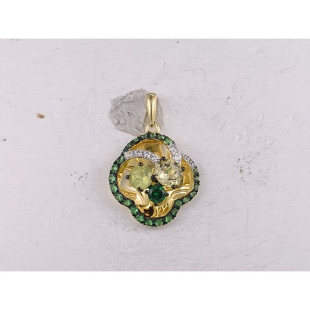 14KYWB Pendant  (P317871GLQP14KYWB)