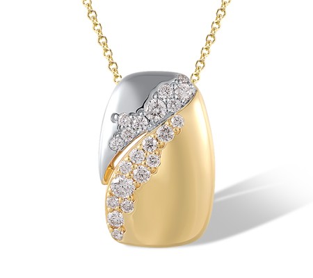 14KYW Pendant Diamond (P317879DIA14KYW)