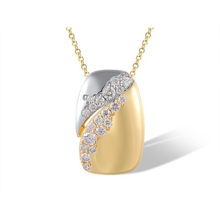 14KYW Pendant Diamond (P317879DIA14KYW)