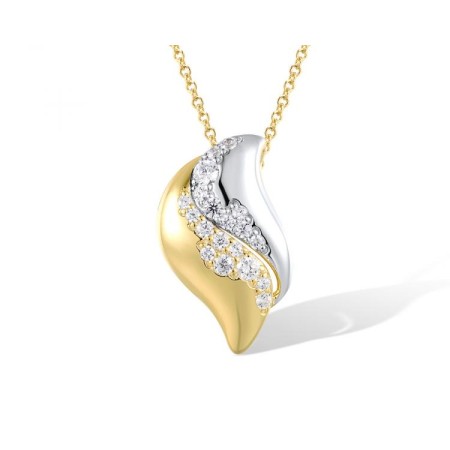 14KYW Pendant Diamond (P317880DIA14KYW)