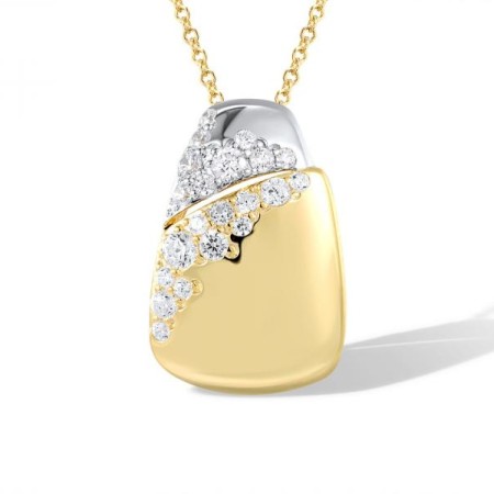 14KYW Pendant Diamond (P317881DIA14KYW)