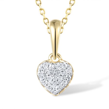 10KYW Pendant Diamond without chain (P318071DIA10KYW)