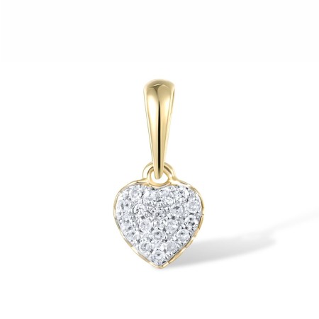 14KYW Pendant Diamond (P318071DIA14KYW)