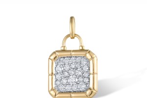 14KYW Pendant Diamond (P318218DIA14KYW)