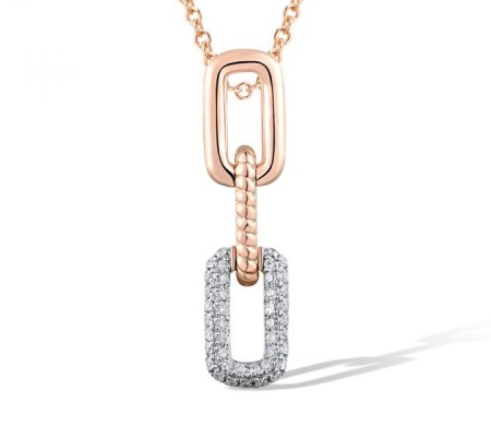 14KRW Pendant Diamond (P318364DIA14KRW)