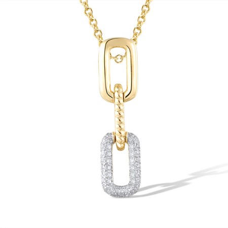 14KYW Pendant Diamond (P318364DIA14KYW)