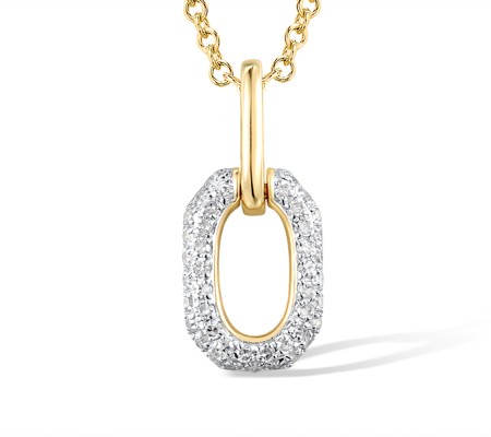 14KYW Pendant Diamond (P318365DIA14KYW)