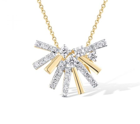 14KYW Pendant Diamond (P318385DIA14KYW)