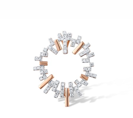 14KRW Pendant Diamond without chain (P318386DIA14KRW)