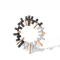 14KRWB Pendant Black Diamond,Diamond (P318387WBD14KRWB)