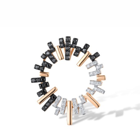 14KRWB Pendant Black Diamond,Diamond (P318387WBD14KRWB)