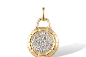 14KYW Pendant Diamond (P318400DIA14KYW)