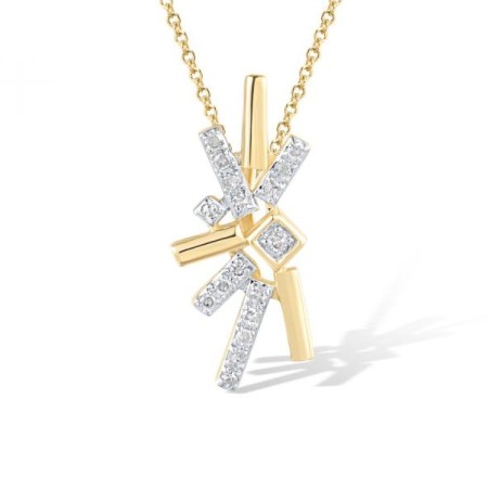 14KYW Pendant Diamond (P318401DIA14KYW)