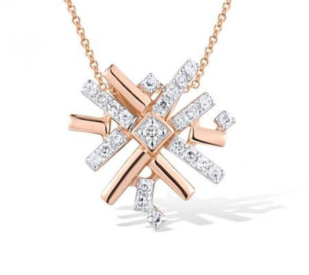 14KRW Pendant Diamond (P318403DIA14KRW)