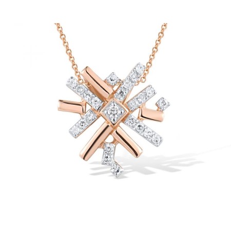 14KRW Pendant Diamond (P318403DIA14KRW)