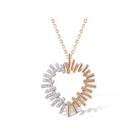 14KRW Pendant Diamond (P318406DIA14KRW)