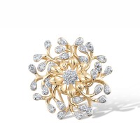 14KYW Pendant Diamond (P318495DIA14KYW)