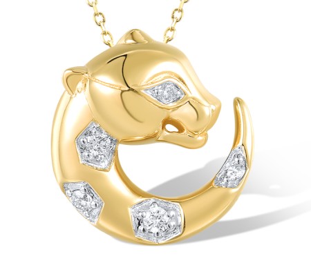 14KYW Pendant Diamond (P318496DIA14KYW)