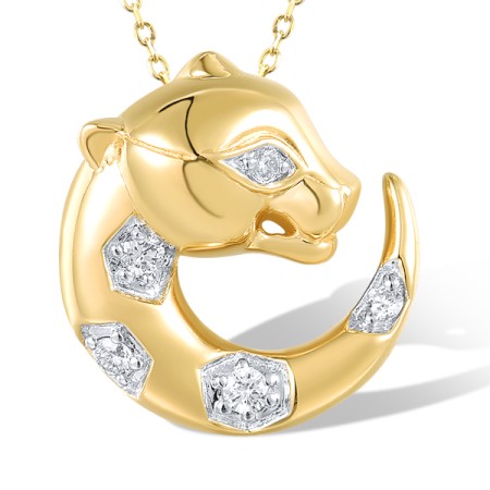 14KYW Pendant Diamond (P318496DIA14KYW)