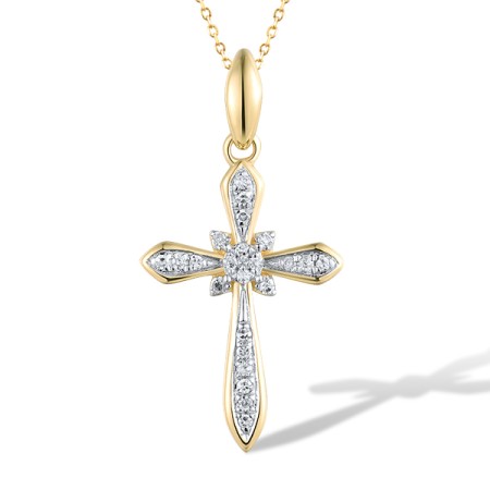 14KYW Pendant Diamond (P318977DIA14KYW)