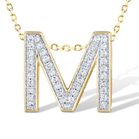 14KYW Pendant Diamond (P319003DIA14KYW)