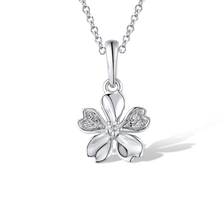 14KW Pendant Diamond without chain (P319006DIA14KW)