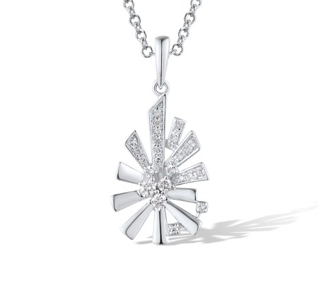 14KW Pendant Diamond (P319090DIA14KW)