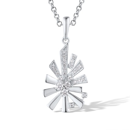 14KW Pendant Diamond (P319090DIA14KW)