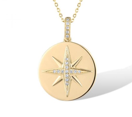 14KY Pendant Diamond (P319339DIA14KY)