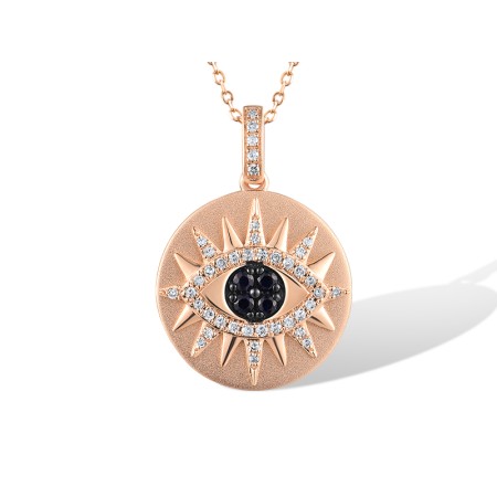 14KRB Pendant Blue Sapphire,Diamond (P319342SAP14KRB)