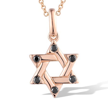 14KR Pendant Black Diamond without chain (P319349BDI14KR)