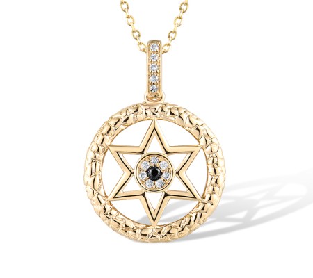14KYB Pendant Black Diamond,Diamond (P319351WBD14KYB)