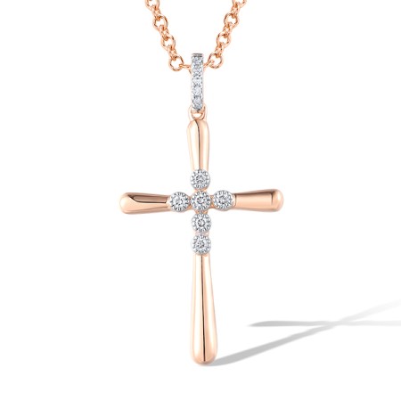 14KRW Pendant Diamond (P319376DIA14KRW)