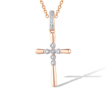 14KRW Pendant Diamond (P319377DIA14KRW)