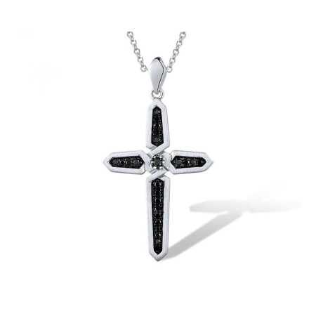 14KWB Pendant Black Diamond (P319380BDI14KWB)