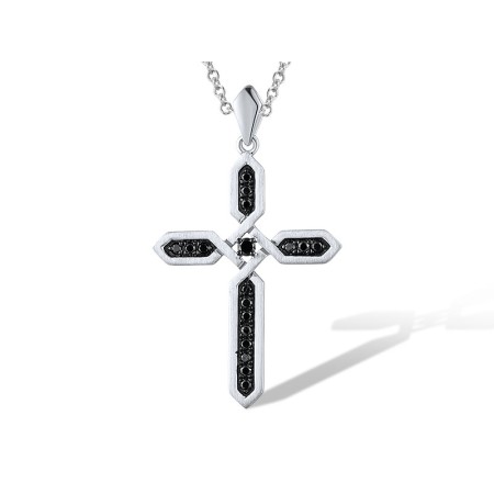 14KWB Pendant Black Diamond (P319381BDI14KWB)
