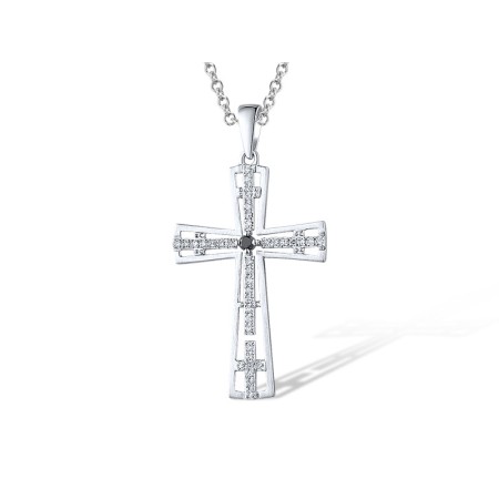 14KW Pendant Black Diamond,Diamond (P319382WBD14KW)