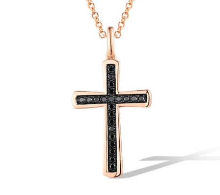 14KRB Pendant Black Diamond (P319387BDI14KRB)