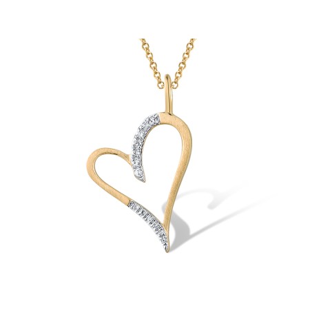 14KYW Pendant Diamond (P319392DIA14KYW)