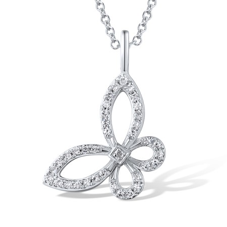 14KW Pendant Diamond (P319409DIA14KW)