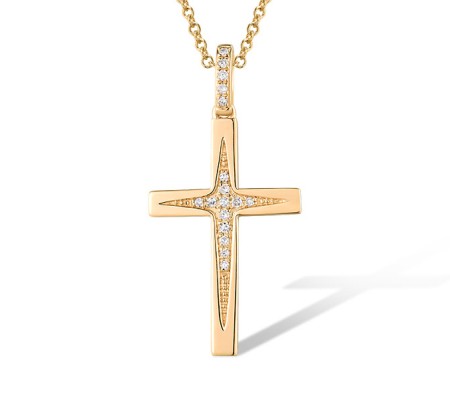 14KY Pendant Diamond (P319418DIA14KY)