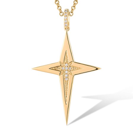 14KY Pendant Diamond (P319420DIA14KY)