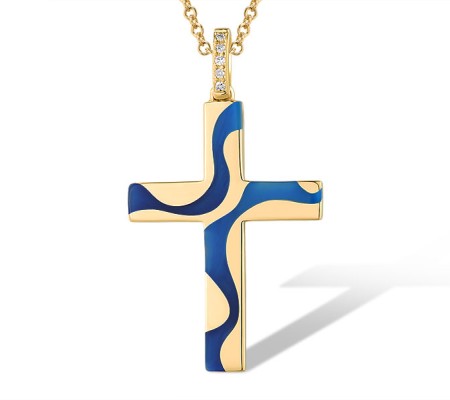 14KY Pendant Diamond,Enamel (P319423ENA14KY)