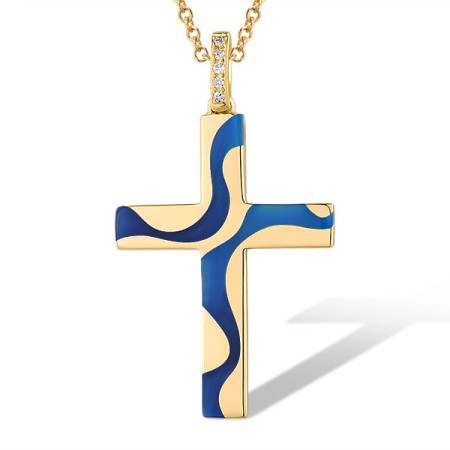 14KY Pendant Diamond,Enamel (P319423ENA14KY)