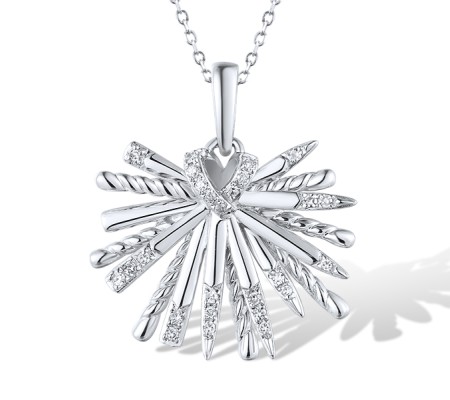 14KW Pendant Diamond (P319445DIA14KW)