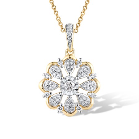 14TT Pendant Diamond (P319718DIA14TT)