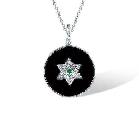 14KW Pendant Diamond,Enamel (P319886ENA14KW)