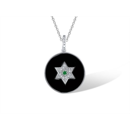 14KW Pendant Diamond,Enamel (P319886ENA14KW)